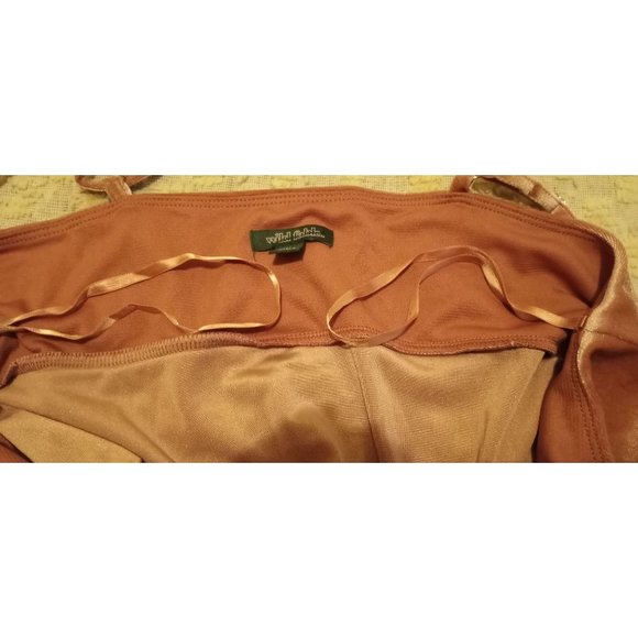 NWOT Wild Fable Velvet Cami Rustic Color Tank Top Size Large - Picture 5 of 10